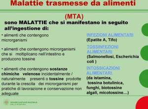Malattie trasmesse da alimenti